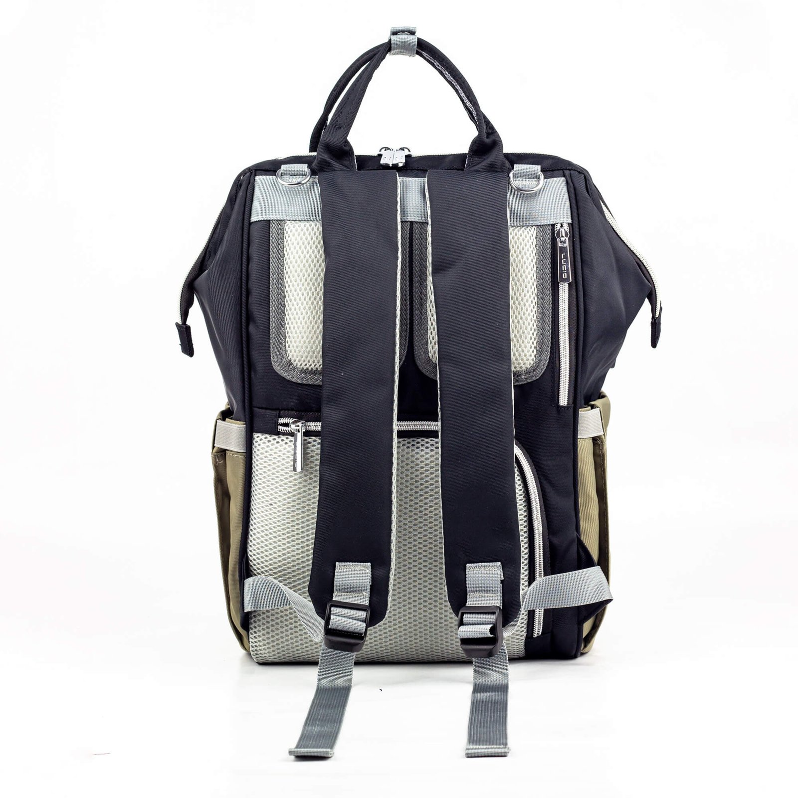 حقيبه لوازم الأمهات الإصدار الاحدث من لوسيد مقاومة للمياه مع مفرش غيار وحافظه للببرونه حراريه بوصله تسخين اسود فى جراى حقيبه لوازم الأمهات الإصدار الاحدث من لوسيد مقاومة للمياه مع مفرش غيار وحافظه للببرونه حراريه بوصله تسخين اسود فى جراى