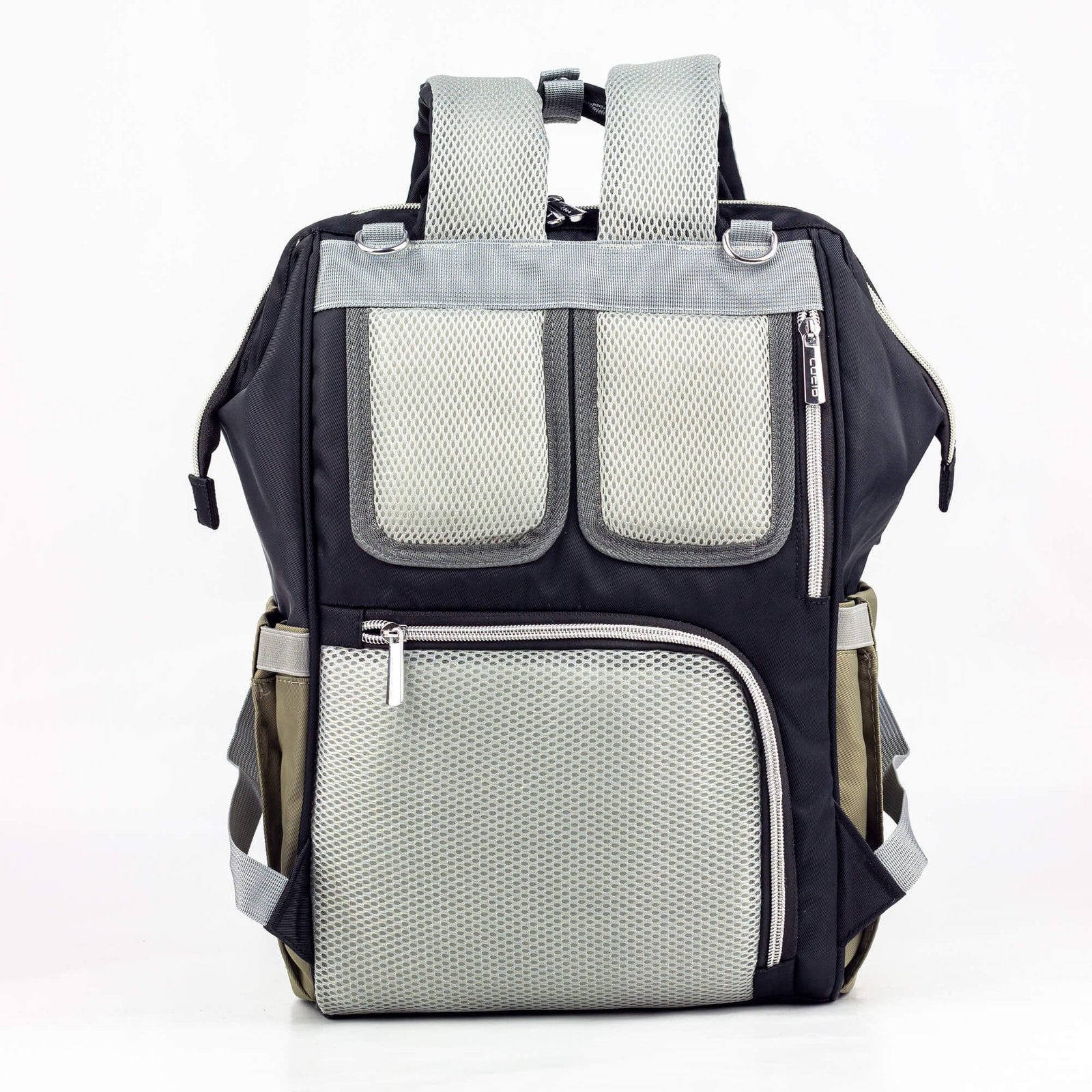 حقيبه لوازم الأمهات الإصدار الاحدث من لوسيد مقاومة للمياه مع مفرش غيار وحافظه للببرونه حراريه بوصله تسخين اسود فى جراى حقيبه لوازم الأمهات الإصدار الاحدث من لوسيد مقاومة للمياه مع مفرش غيار وحافظه للببرونه حراريه بوصله تسخين اسود فى جراى