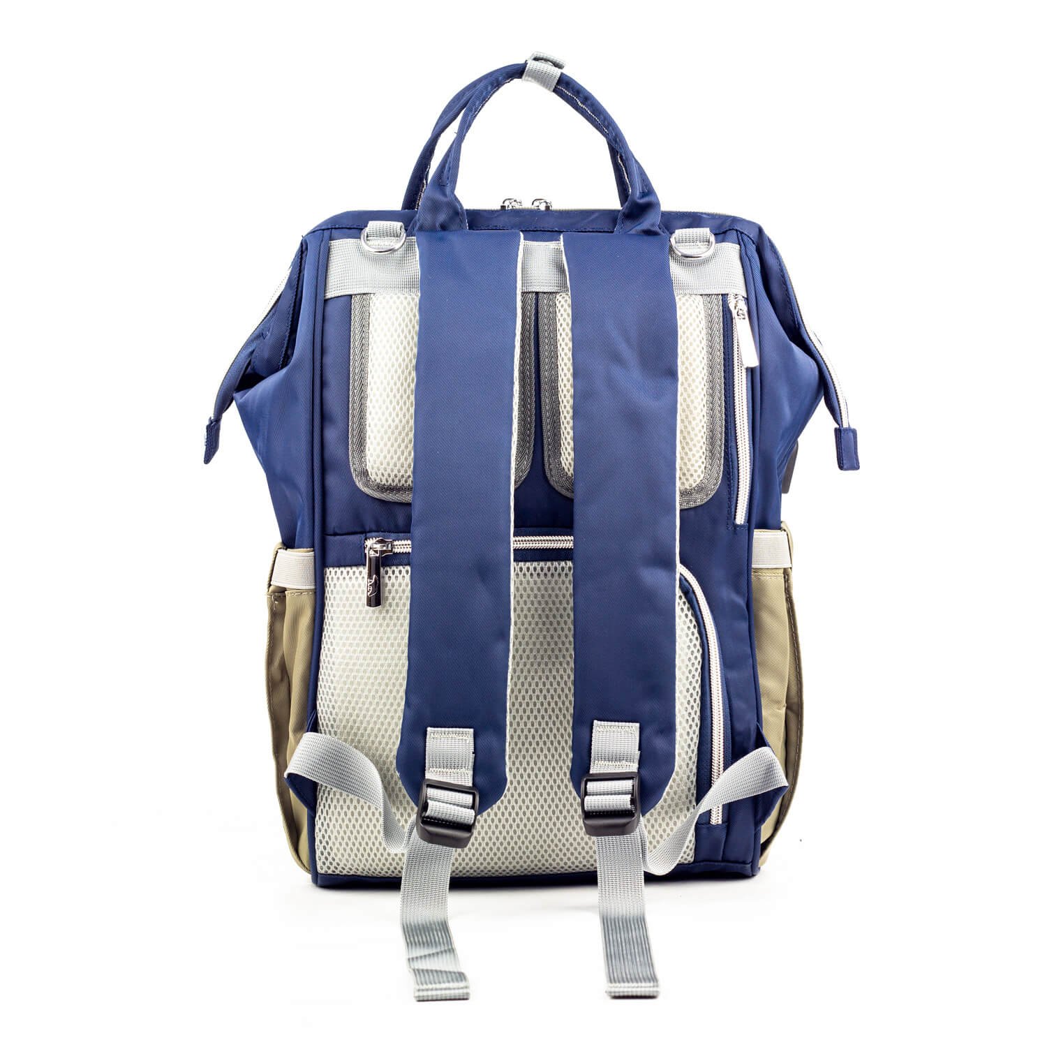 حقيبه لوازم الأمهات الإصدار الاحدث من لوسيد مقاومة للمياه مع مفرش غيار وحافظه للببرونه حراريه بوصله تسخين ازرق فى جراى حقيبه لوازم الأمهات الإصدار الاحدث من لوسيد مقاومة للمياه مع مفرش غيار وحافظه للببرونه حراريه بوصله تسخين ازرق فى جراى