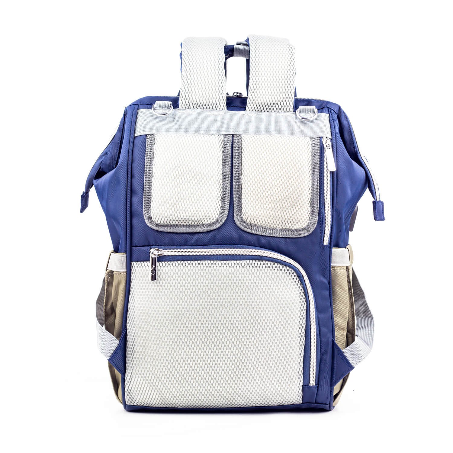 حقيبه لوازم الأمهات الإصدار الاحدث من لوسيد مقاومة للمياه مع مفرش غيار وحافظه للببرونه حراريه بوصله تسخين ازرق فى جراى حقيبه لوازم الأمهات الإصدار الاحدث من لوسيد مقاومة للمياه مع مفرش غيار وحافظه للببرونه حراريه بوصله تسخين ازرق فى جراى